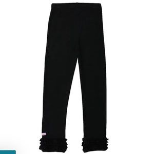 Ruffle Butts Baby Girl Solid Ruffle Leggings 12-18 months NWT